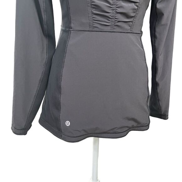 Lululemon Round Trip Jacket Full Zip Black Size 6 - Picture 6 of 8
